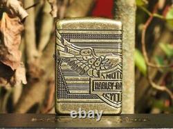 Harley Davidson Bar and Shield Eagle Wings Zippo Lighter Limited Edition Armor