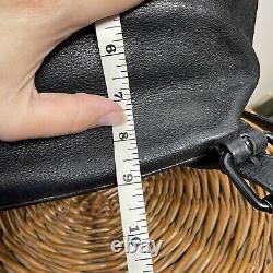 Harley Davidson Black Leather Bar & Shield Mini Backpack Shoulder Handbag Purse
