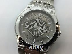 Harley-Davidson Bulova Bar & Shield 43MM Quartz Mens Watch 76A134