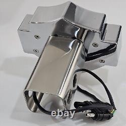 Harley-Davidson Chrome Illuminated Trailer Hitch Cover Brake Light Indicator