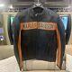 Harley Davidson Classic Bar Shield Leather Riding Jacket 98014-10vm New With Tag