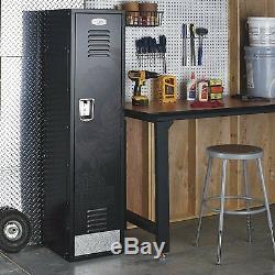 Harley-Davidson Eagle Bar & Shield Metal Steel Storage Locker Cabinet Black