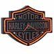 Harley-davidson Etched Bar & Shield Shaped Neon Clock New Free Shipping