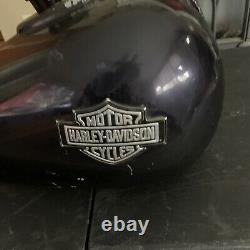 Harley-Davidson FXR gas fuel tank with Bar And Shield Badges Emblems