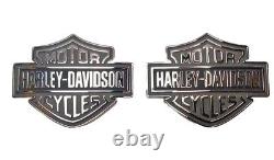 Harley Davidson Genuine Bar And Shield Metal Fuel Gas Tank Emblems 14100055