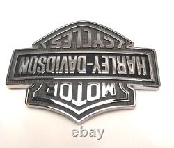 Harley Davidson Genuine Bar And Shield Metal Fuel Gas Tank Emblems 14100055