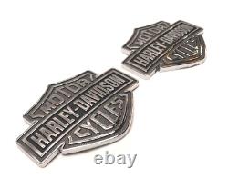 Harley Davidson Genuine Bar And Shield Metal Fuel Gas Tank Emblems 14100055