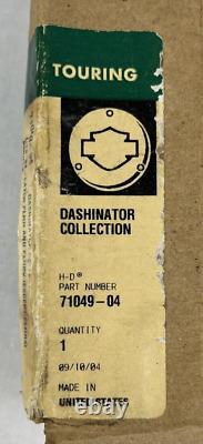 Harley Davidson Genuine Dashinator Black W Bar And Shield 71049-04