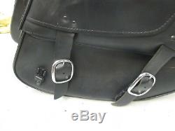 Harley-Davidson Genuine Saddle Bags Saddlebags Used Take-Off Bar & Shield