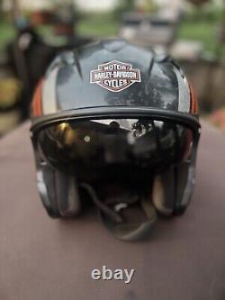 Harley Davidson HD-J1V CRIMSON SKY/ Gloss/ Bar & Shield / Medium /