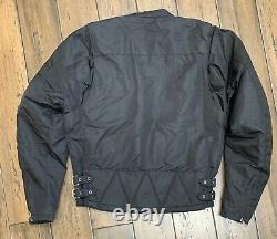 Harley Davidson Jacket Mens Nylon Bar & Shield Belted Size Medium