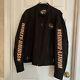 Harley Davidson Jacket Mens Nylon Bar & Shield Belted Size Xlarge Quilted Nice