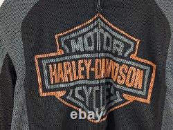 Harley Davidson Large Men's Bar & Shield Logo Mesh Jacket 98233-13VM Size Large