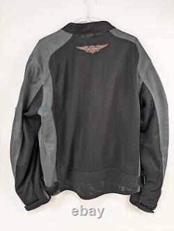 Harley Davidson Large Men's Bar & Shield Logo Mesh Jacket 98233-13VM Size Large