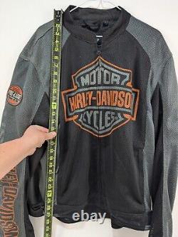 Harley Davidson Large Men's Bar & Shield Logo Mesh Jacket 98233-13VM Size Large