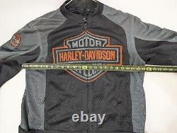 Harley Davidson Large Men's Bar & Shield Logo Mesh Jacket 98233-13VM Size Large