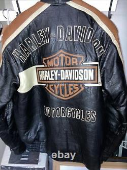 Harley Davidson Leather Bar & Shield Prestige Special Edition Jacket Large