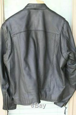Harley Davidson Leather Bar and Shield Motorcycle Jacket Men's XL XXL