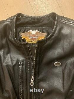 Harley Davidson Leather Jacket With Bar Shield & Logo Women's Med. NEW $299