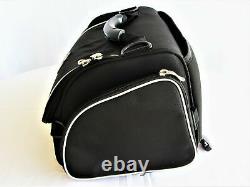 Harley Davidson Luggage Bag Bar and Shield Overnight Black Nylon 93300005 VGC FS