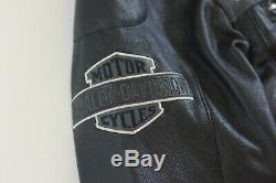 Harley Davidson Men Horizon Trademark Bar&Shield Leather Jacket M 2XL 97192-14VM