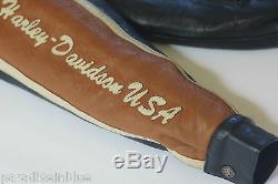 Harley Davidson Men Prestige Leather USA Made Jacket Bar & Shield 97000-05VM M