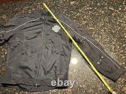 Harley Davidson Men's 2 in 1 Bar & Shield/Polyester Motorcycle Jacket/Armor (M)