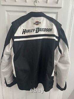 Harley Davidson Men's Bar & Shield/ HD-MC/Double Lined/Motorcycle Jacket Size 2X