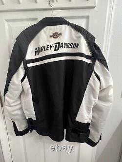 Harley Davidson Men's Bar & Shield/ HD-MC/Double Lined/Motorcycle Jacket Size 2X