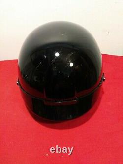 Harley-Davidson Men's Bar & Shield Half Helmet With Sun Shield 98212-10VM Small
