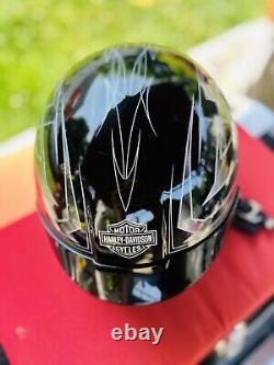 Harley-Davidson Men's Bar & Shield Half Helmet With Sun Shield 98224-11VM (L)