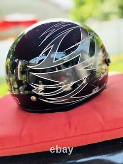 Harley-Davidson Men's Bar & Shield Half Helmet With Sun Shield 98224-11VM (L)