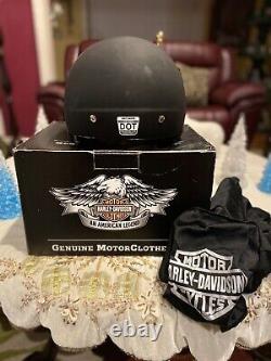 Harley-Davidson Men's Bar & Shield Half Helmet With Sun Shield 98224-11VM/small
