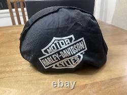 Harley-Davidson Men's Bar & Shield Half Helmet With Sun Shield 98224-11VM/small