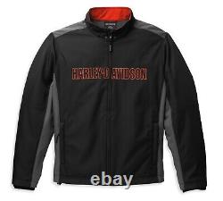 Harley Davidson Men's Bar & Shield Hooded Softshell Jacket