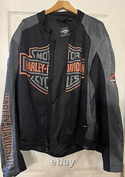 Harley Davidson Men's Bar & Shield Logo Mesh Jacket 98233-13VM Size X Large