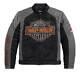 Harley-davidson Men's Bar & Shield Logo Mesh Jacket Black 98233-13vm