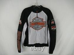 Harley Davidson Men's Bar & Shield Logo Mesh Jacket Size M #VIN434