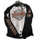 Harley-davidson Men's Bar & Shield Logo Mesh Jacket White 98232-13vm Size L