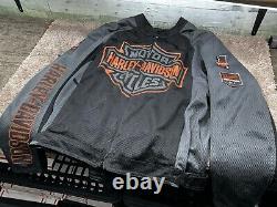 Harley Davidson Men's Bar & Shield Logo Mesh Jacket XXL 2XL 98233-13VM 01696