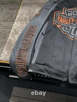 Harley Davidson Men's Bar & Shield Logo Mesh Jacket XXL 2XL 98233-13VM 01696