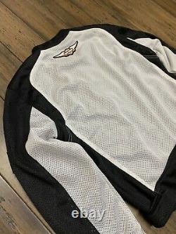 Harley-Davidson Men's Bar & Shield Mesh Logo Jacket White Size Large 98332-13VM