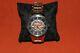 Harley-davidson Men's Bulova Watch 76a17 Self Winding Bar & Shield