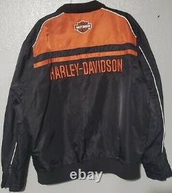 Harley-Davidson Men's Casual Jacket, Moto Ride Bar & Shield, Black 98553-15VM