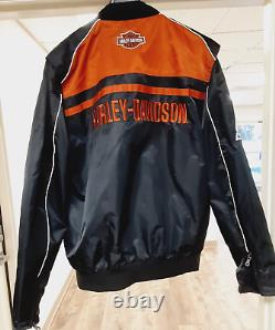 Harley-Davidson Men's Casual Jacket, Moto Ride Bar & Shield, Black 98553-15VM