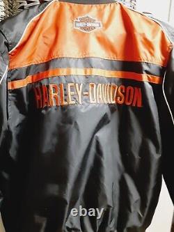 Harley-Davidson Men's Casual Jacket, Moto Ride Bar & Shield, Black 98553-15VM