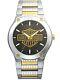 Harley-davidson Men's Gold Bar & Shield Stainless Steel Watch 78a126
