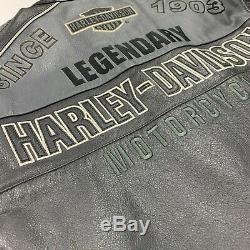 Harley Davidson Men's Horizon Trademark Bar & Shield Leather Jacket M 97192-14VM