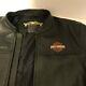 Harley Davidson Men's Leather Black Bar And Shield Hd Riders Jacket Size Xl