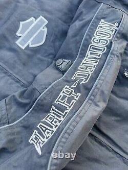 Harley Davidson Men's Padded/Waterproof/Skull/Bar & Shield/2XL/Motorcycle Jacket